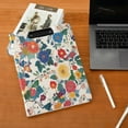 thumbnail image 5 of FORMRS A4 Clipboard Folder with Pen Holder Horizontal Foldable School Office Binder, Red Japanese Floral Pattern, 5 of 9