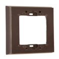 thumbnail image 1 of Leviton 6197 Shallow Wallbox Extender For Decora/Gfci Device, Brown, 1 of 1