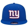 thumbnail image 2 of Men's New Era Royal New York Giants Main Trucker 9FIFTY Snapback Hat, 2 of 6