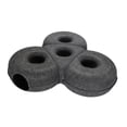 thumbnail image 4 of Flynix Cat Tunnel Bed Scratcher Exercising Zipper Detachable Washable Home Cat Cave Deep Gray, 4 of 9