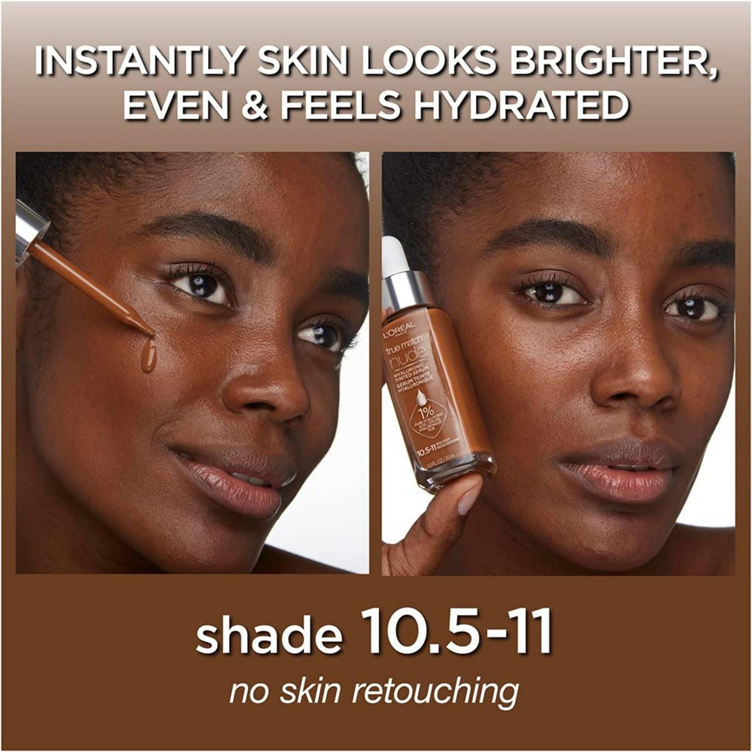 L’Oréal Paris True Match Nude Tinted Serum with 1% Hyaluronic Acid