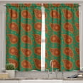 thumbnail image 2 of Ambesonne Paisley Valance & Curtain, Eastern Traditional, 55"x36", Multicolor, 2 of 6