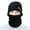 Black, variant on Winter Thermal Hat Scarf Woolen Cycling Windproof Two-piece Suit N E D Hat One size