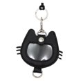 thumbnail image 3 of lionlar Pet Hair Storage Keychain Commemorative Pet Memorial Gift PU Leather Keyring black, 3 of 9