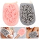 thumbnail image 2 of WORGEOUS Toalla exfoliante de flores para baño, guantes de baño, guantes para fregar el cuerpo, suministros de baño, 2 uds., 2 of 8