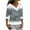 #158-Gray, variant on Christmas Womens Shirts Fluffy Fuzzy V Neck Xmas Long Sleeve Womens Tops Snowflake Graphic Blouse Gifts for Women