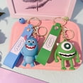 thumbnail image 2 of LLavero de juguete de Mickey y Minnie de Disney, Mike Wazowski, James P. Llavero colgante de dibujos animados, llaveros de puntada, regalo de cumpleaños para niña, 2 of 4