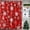 Red, variant on 72x78 Inch Shower Curtain Christmas Poinsettia Bathroom Decor, Waterproof Fabric Bathtub Bath Curtains Decorative Xmas Pinecones Berry Snowflake Red Plaid Extra Long Shower Curtain Set with Hooks