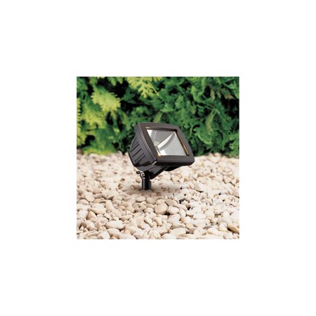 

John Timberland Black Low Voltage LED Landscape Flood Light