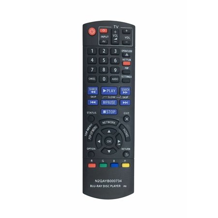 New Replace N2QAYB000734 Remote for Panasonic Blu-Ray Player DMP-BD77 DMP-BD87