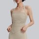 thumbnail image 4 of Mujeres de Color Sólido Cuatro Filas Ajustable Inalámbrico Sujetador Doble Hombro Estilo a Prueba de Choques Yoga Deportes Sujetadores para Mujeres, 4 of 6