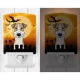 thumbnail image 2 of Caroline's Treasures BB1805CNL Halloween Wire Haired Fox Terrier Ceramic Night Light, 6x4x3", multicolor, 2 of 2