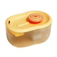 thumbnail image 1 of Cat Water Fountain 4 Stages Filtration System Quiet Pet Water Dispenser Orange Banmo, 1 of 4