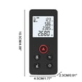 thumbnail image 3 of Handheld Infrared Laser Rangefinder For High Precision Room Measurement Ideal For Interior Designers And Home Renovation Projects, 3 of 7