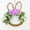 A, variant on CSSAD Easter Wreaths for Front Door Bunny Welcome Sign Door Hanger Spring Decorations Easter Hanging Rabbit Sign Decorations for Home Garden(Bunny)