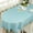 Pattern02, variant on Sage Green Oval Tablecloth for Oval Table Smaller Than 54 x 96 inches, Waterproof Table Cloths for Dining Room Indoor Outdoor Table Cloth - 60x102in