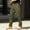 Army Green0010, variant on QHRMKOG Pantalones De Trabajo Para Hombre Water Resistant Stretch Multi-Pockets Tactical Pant Athletic Fit Ripstop Light Pants Casual Camping Pantalones Gray S