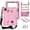 Pink, variant on Case for iPad Air 11 2024/Pro11 2024 2022 2021 2020 2018/Air 4 10.9/Air 5/iPad 10th, Shockproof Handle Stand Case Light Weight EVA Cute Kids Cover Cartoon Pattern with Shoulder Strap, Lightpurple