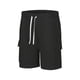 thumbnail image 1 of pstuiky Pantalones cortos para hombre, Pantalones cortos de verano para hombre, informales y cómodos, con bolsillo y cintura elástica y cordón ajustable. Pantalones cortos deportivos para hombre, 1 of 5