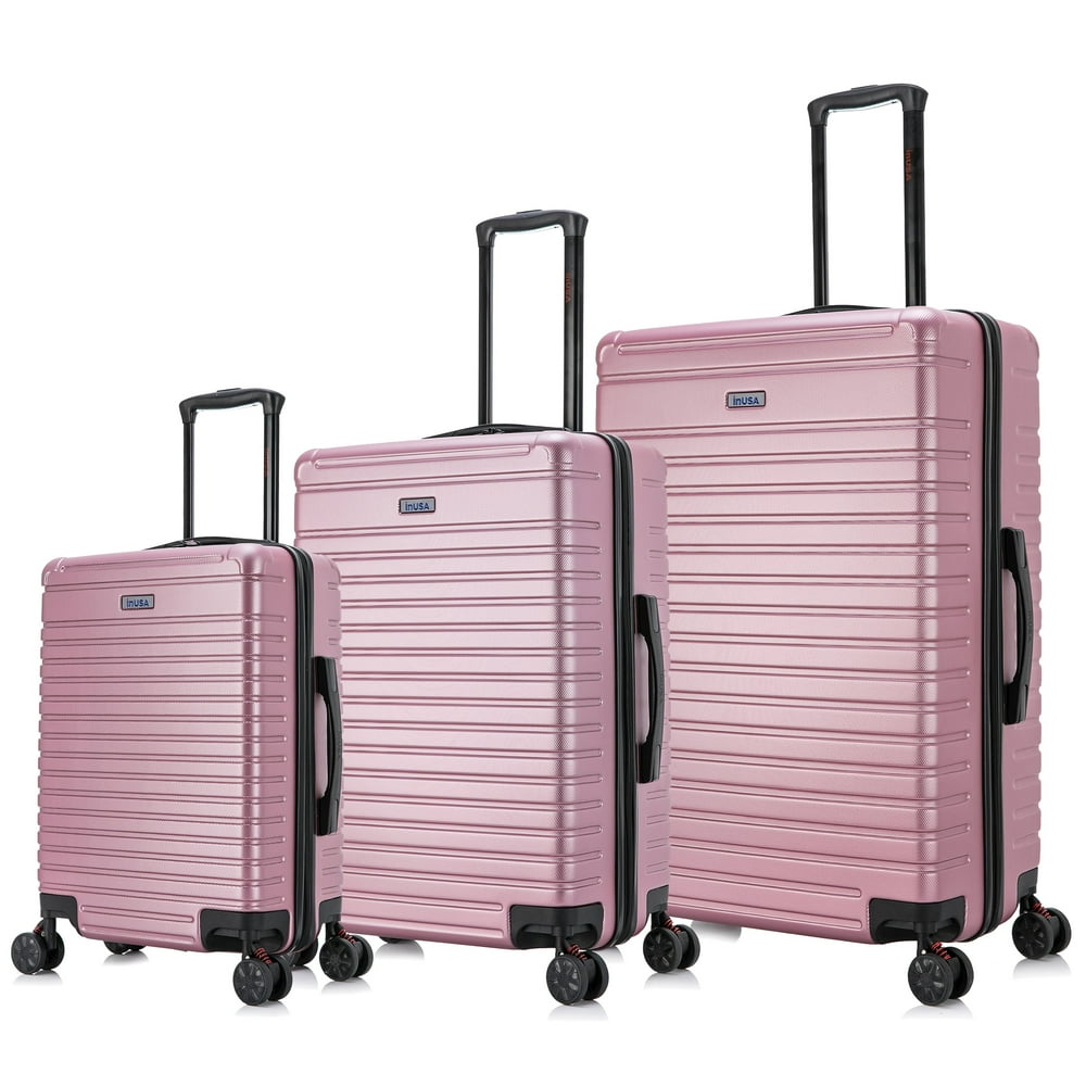 InUSA InUSA Deep lightweight hardside spinner 3 piece luggage set 20