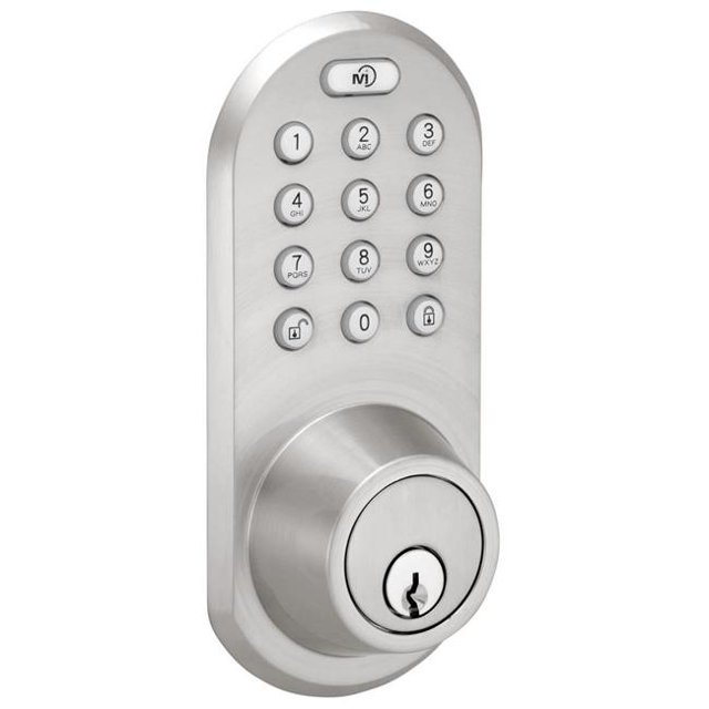 Morning Industry BLEF-02SN Bluetooth & Keypad Deadbolt, Satin Nickel
