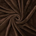 thumbnail image 2 of Bulk Twin Blankets for Wedding Guests, Favors, Homeless Adults Twin Fleece Bulk Throw Blankets 24 Pack for Weddings, Charity (All Brown Pack), 2 of 9
