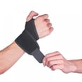 thumbnail image 6 of 1PCS Wrist Brace Wristband for Ganglion Cyst Arthritis Carpal Tunnel Arthritis glove Breathable Sport Wrist Support Fit Left, 6 of 9