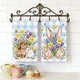 thumbnail image 2 of Kitchen Towels Set Of 2 Easter Themed 23.6X15.7 Inch Absorbent Dish Cloth Soft Tea Towels For Cooking Baking Cleaning Spring Home Decor, 2 of 6
