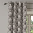 thumbnail image 3 of Ambesonne Grommet Curtain, , 50"x72", Dimgray, 3 of 5