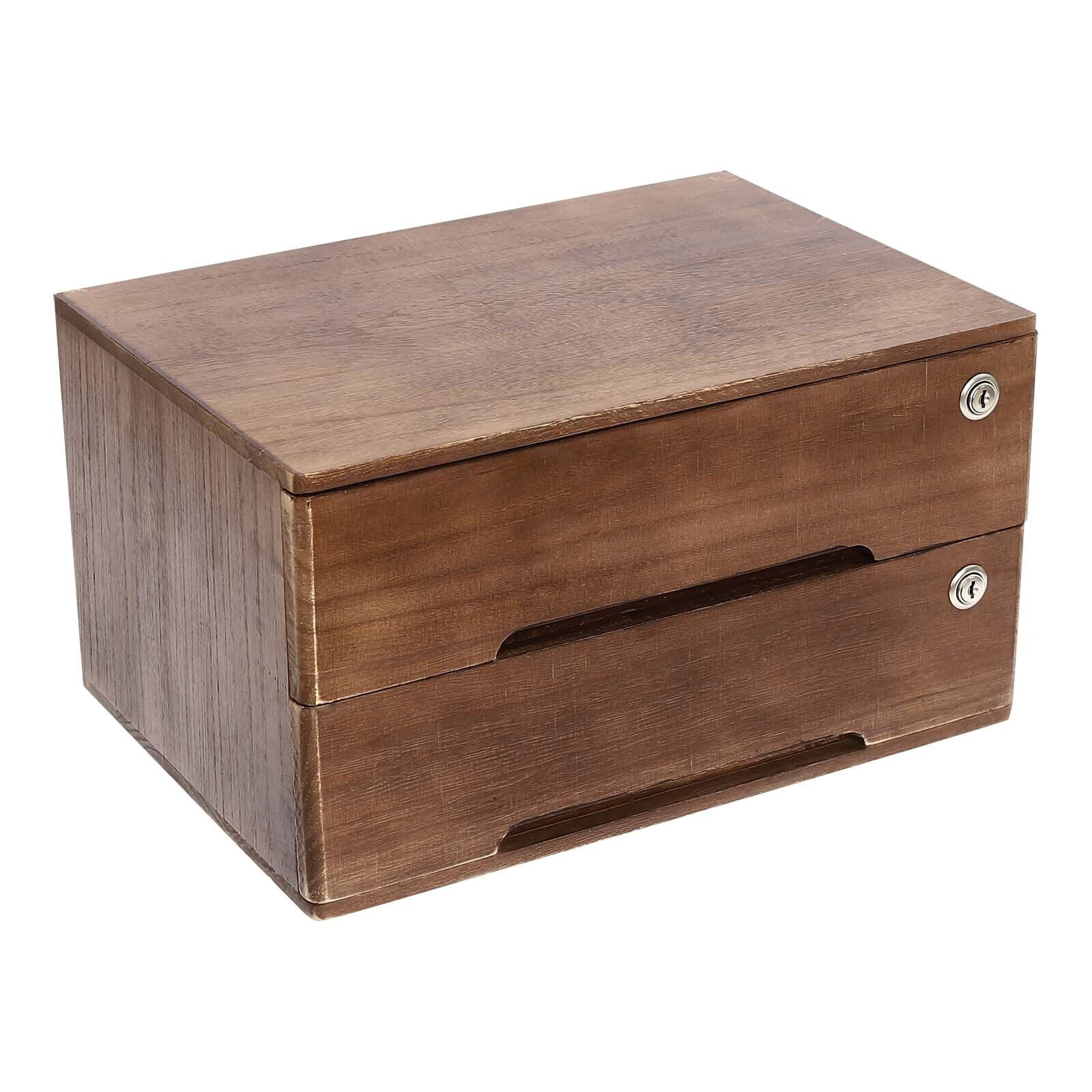 Miumaeov 2-Drawer File Cabinet Office Filing Cabinet Stand Storage Organizer with Lock
