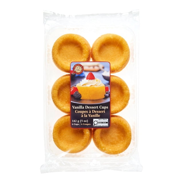 Gala Bakery Vanilla Dessert Cups