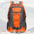 thumbnail image 2 of relayinert Multipurpose Backpack For Hiking 40L Capacity Waterproof Nylon Reflective Markings Orange, 2 of 6