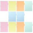 thumbnail image 4 of SHISUYAN 2 Pcs Index Page Divider Plastic Colorful Classification Page Tab for Notebook Memo (A5), 4 of 8