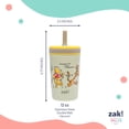 thumbnail image 3 of Zak Designs Disney Winnie the Pooh Kelso Toddler Cups For Travel or At Home, 12oz Vacuum Insulated Stainless Steel Sippy Cup With Leak-Proof Design is Perfect For Kids (Winnie the Pooh & Friends), 3 of 10