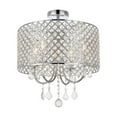 thumbnail image 3 of Elise 17 inch flush mount in chrome, 3 of 3