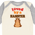 thumbnail image 4 of Inktastic Hamster Cute Pet Gift Boys or Girls Long Sleeve Baby Bodysuit, 4 of 5