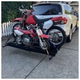 thumbnail image 4 of Titan Ramps Dual Motorcycle Carrier with Ramp Extension for 2" Hitch, 600 Pound Capacity, 4 of 4