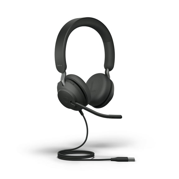 Jabra Evolve2 40 SE USB-A, UC Stereo Wired Headset