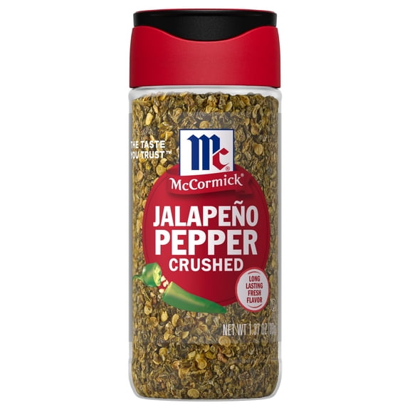 Pack Of 3 McCormick Crushed Jalapeno Pepper, 1.37 oz (Package May Vary)