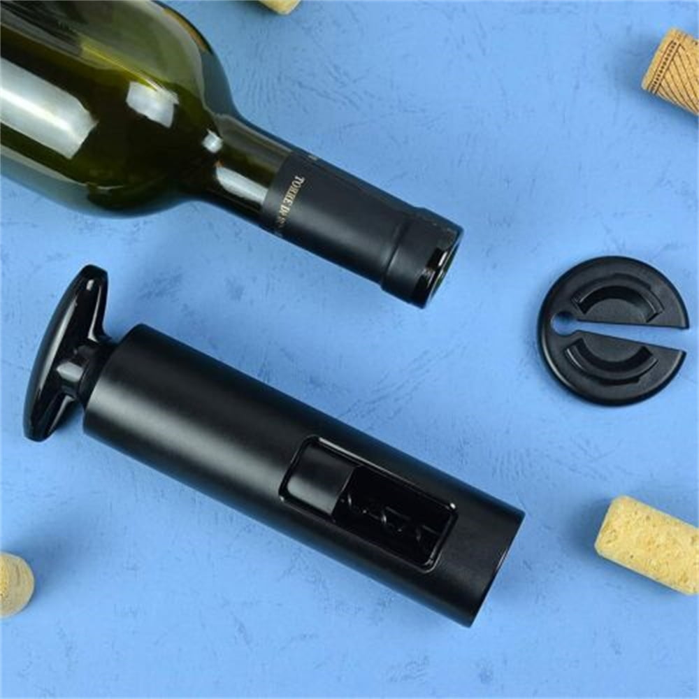 Kepooman 4PCS Wine Opener Set, Manual Wine Bottle Opener Kit for Wine Lover Gift Set, Black Kepooman 4PCS Wine Opener Set, Manual Wine Bottle Opener Kit for Wine Lover Gift Set, Black