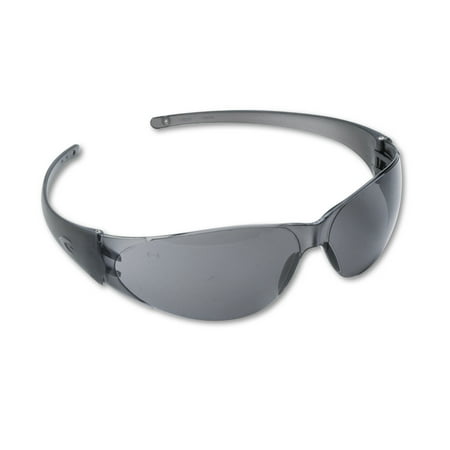 

MCR Safety Checkmate Wraparound Safety Glasses Clear Polycarbonate Frame Gray Lens
