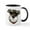 White/Black Inside, variant on CafePress - Mini_Schnauzer_Face001 Mugs - 11 oz Ceramic Mug - Novelty Coffee Tea Cup