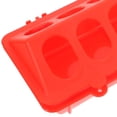 thumbnail image 3 of IBASETOY Chicken Food Feeder Poultry Feeder Red Plastic Long Trough For Chickens 1Pcs, 3 of 8