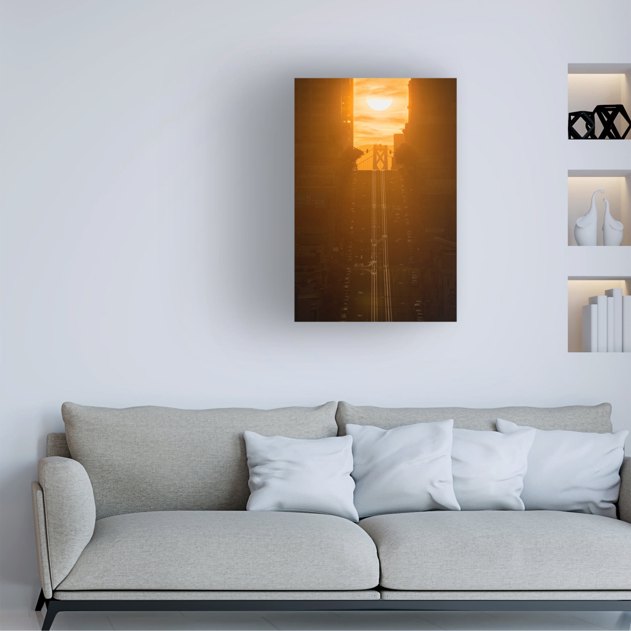 Trademark Fine Art Chengming   California Henge Canvas Wall Art