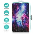 thumbnail image 5 of Dog Food Mat Space Galaxy Astronaut Planet Starry Night Cosmos Pet Feeding Mat Absorbent Waterproof Non-Slip Durable, 5 of 7