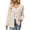 Beige, variant on Edvintorg Knit Cardigans for Women V Neck Long Sleeve Loose Casual Button Down Cardigan Women's Clothes Gray S-2XL