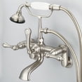 thumbnail image 2 of Water Creation F6-0009-02-PL Adjustable Center Wall Mount Tub Faucet With Swive, 2 of 5