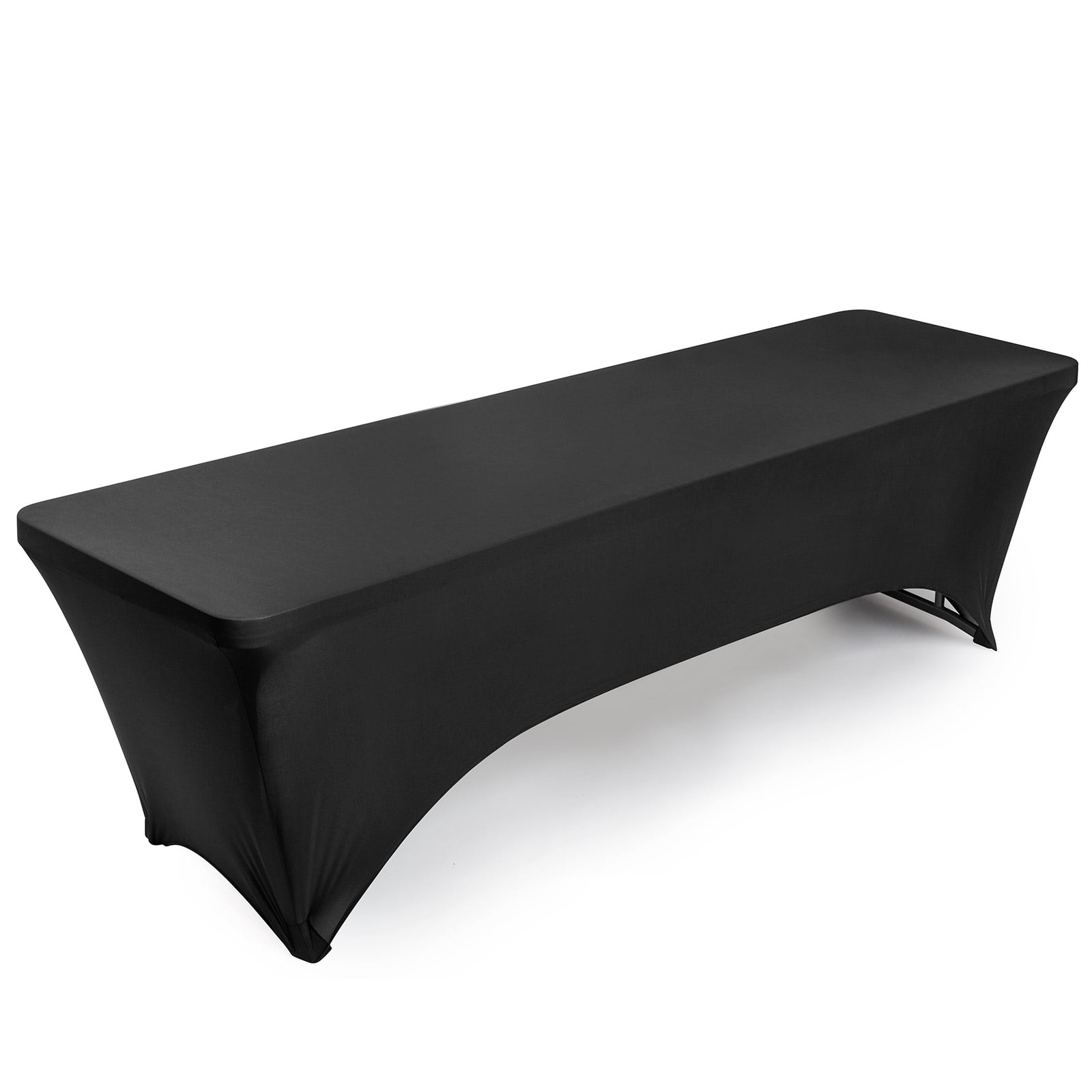 Many Colors /& Sizes Fitted Spandex Stretch Fabric Tablecloth Cover