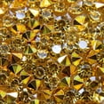 thumbnail image 2 of Pet Bed, Sparkling Rhinestones, Soft, Comfortable Velvet, for Lounging Dogs, Cats, Pets, Gold, Small, Sold Individually, 2 of 7