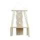 thumbnail image 1 of Estante colgante de pared de macramé bohemio, tapices de macramé tejidos y , estante flotante, arte de pared, decoración para hogar,, 1 of 7